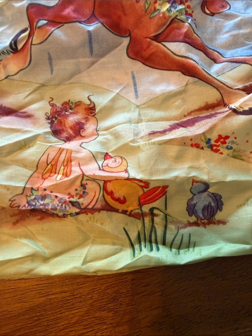 BAGGU X Molly Goddard Standard Size Bag Twinky hourse Cupid - Picture 5 of 8